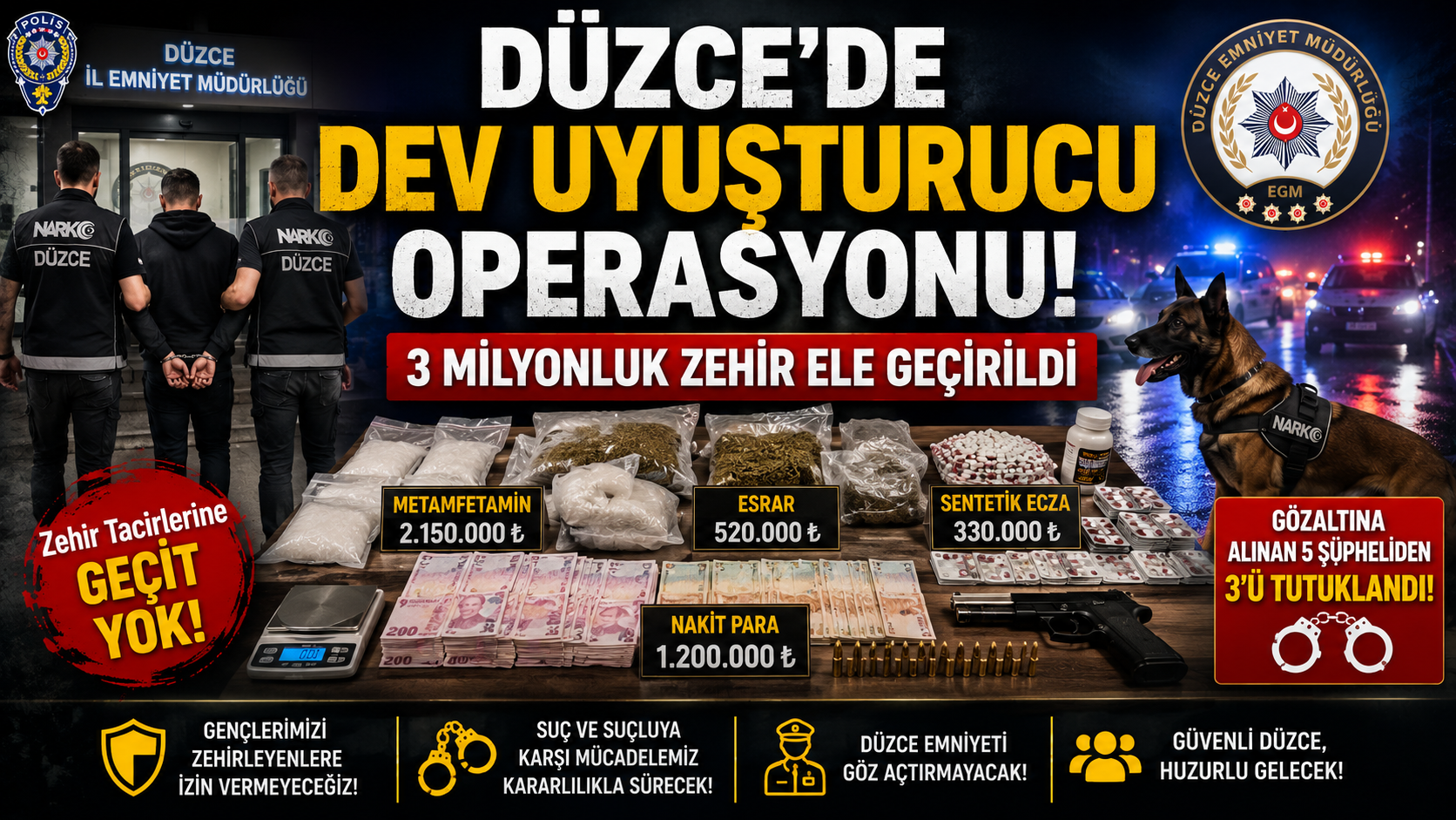 İstanbul'dan Gelen Zehir Taciri Yakalandı