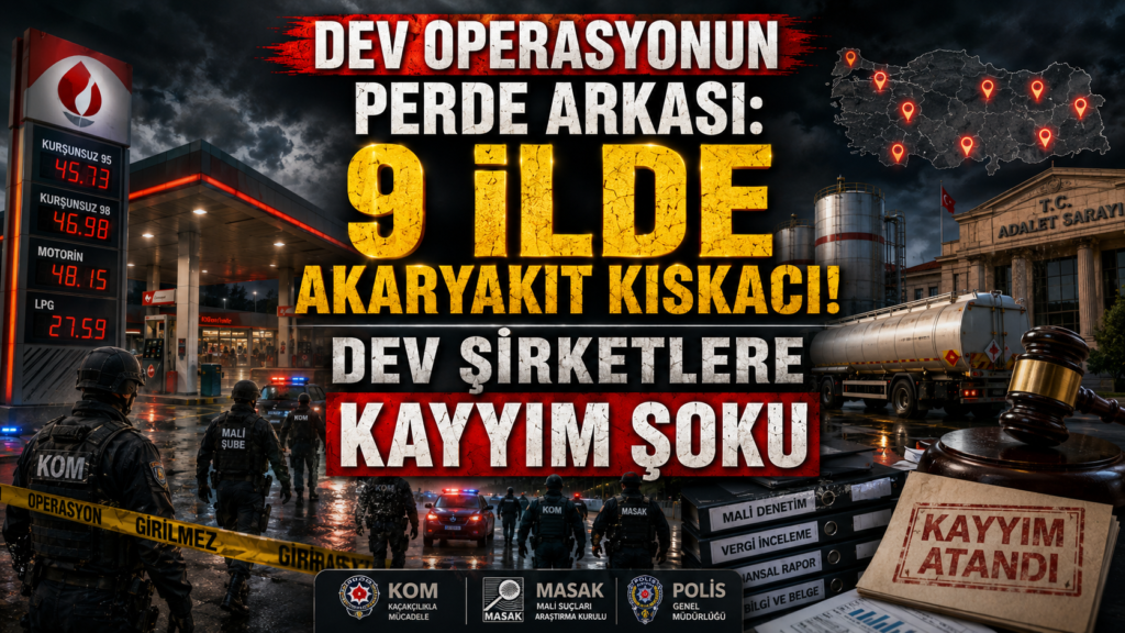 9 İlde Akaryakıt Kıskacı! Dev Şirketlere Kayyım Şoku