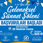 DÜZCE'DE TOPLU SÜNNET  BAŞVURULAR BAŞLADI