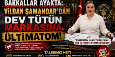 VİLDAN ŞAMANDAR'DAN DEV TÜTÜN MARKASINA ÜLTİMATOM!
