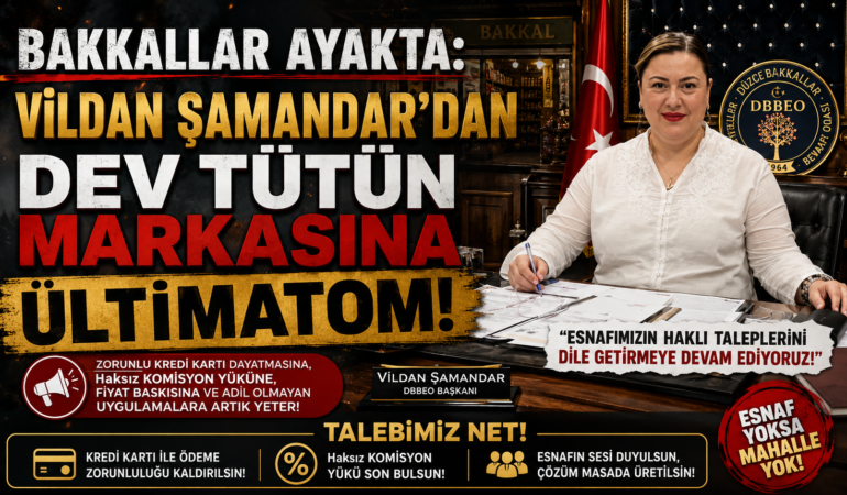 VİLDAN ŞAMANDAR'DAN DEV TÜTÜN MARKASINA ÜLTİMATOM!