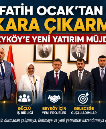 Başkan Ocak'tan Beldeye Ariyet Ocağı Hamlesi