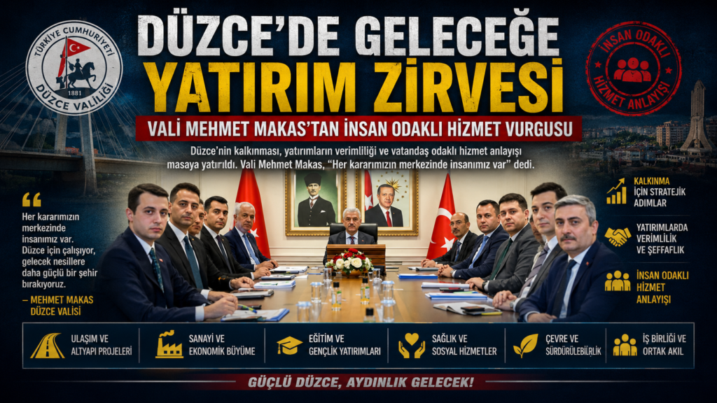 Vali Makas Başkanlığında Kritik Toplantı: