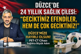 Başkan Kaya "Geciktiniz Efendiler, Hem de Çok Geciktiniz!"