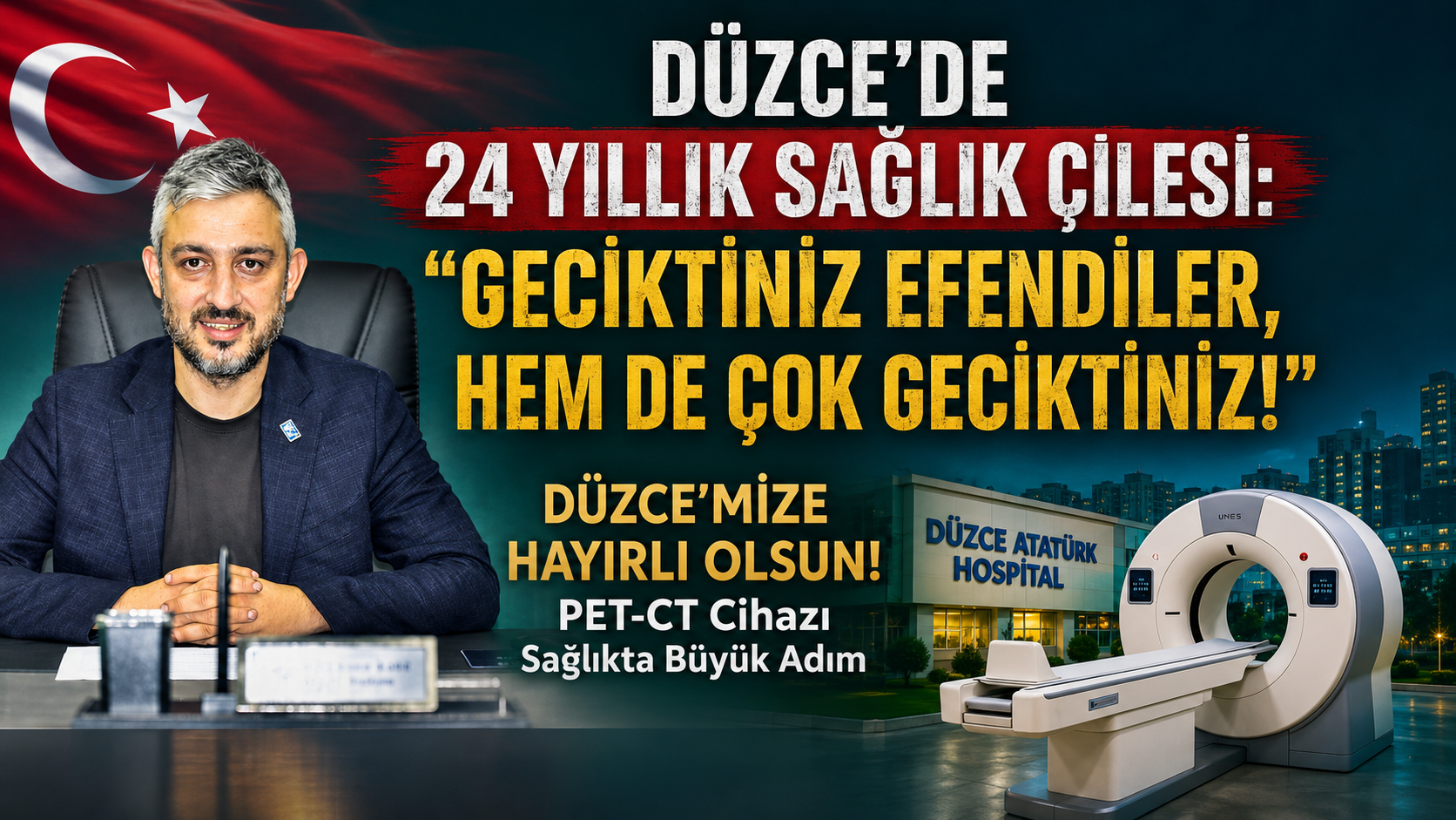 Başkan Kaya "Geciktiniz Efendiler, Hem de Çok Geciktiniz!"