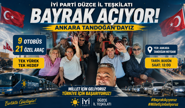 Yüz Binler Meydanlara Akın Etti: Dev Mitingde Bayrak Denizi!