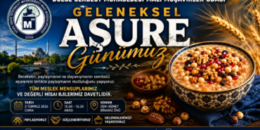 DÜZCE SMMMO’DAN GELENEKSEL AŞURE ETKİNLİĞİ: