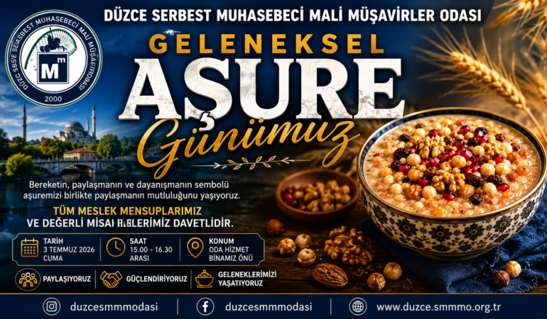 DÜZCE SMMMO’DAN GELENEKSEL AŞURE ETKİNLİĞİ:
