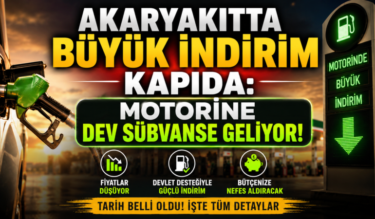 AKARYAKITTA BÜYÜK İNDİRİM KAPIDA: