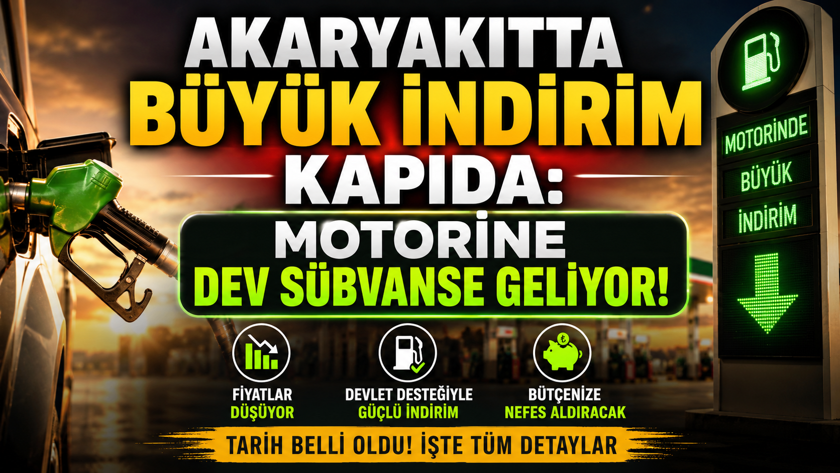 AKARYAKITTA BÜYÜK İNDİRİM KAPIDA:
