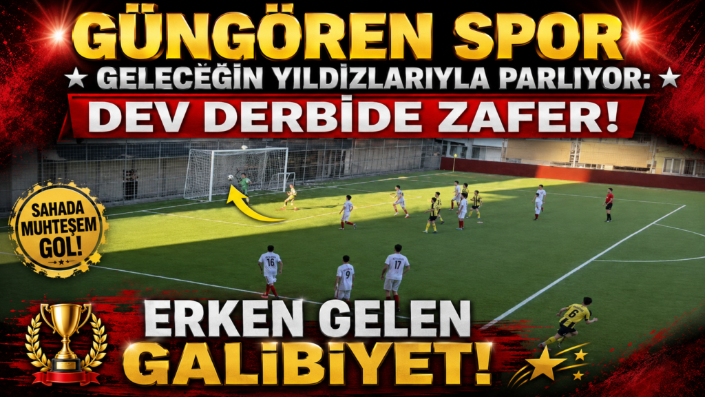 GÜNGÖREN SPOR GELECEĞİN YILDIZLARIYLA PARLIYOR: