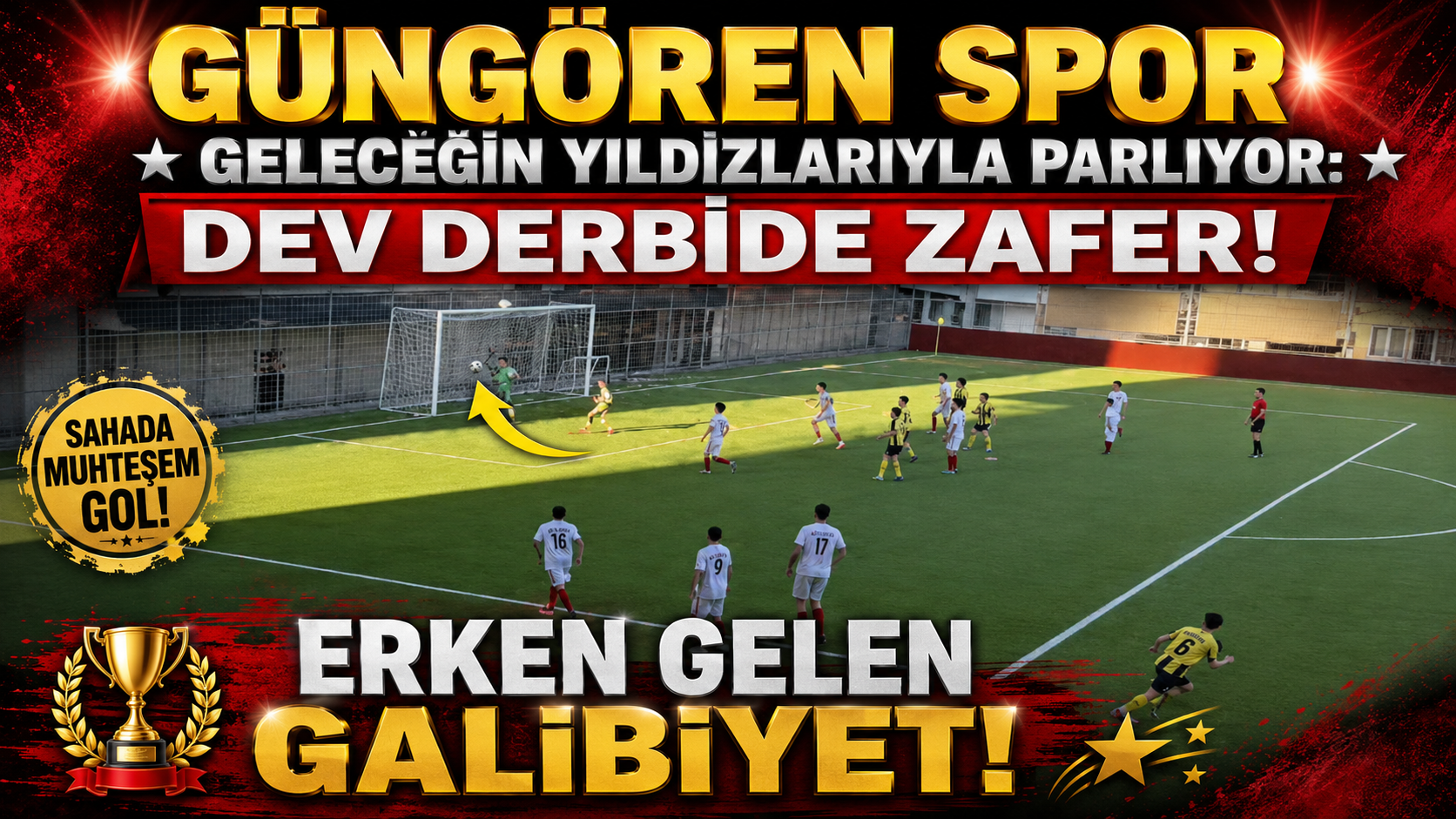 GÜNGÖREN SPOR GELECEĞİN YILDIZLARIYLA PARLIYOR:
