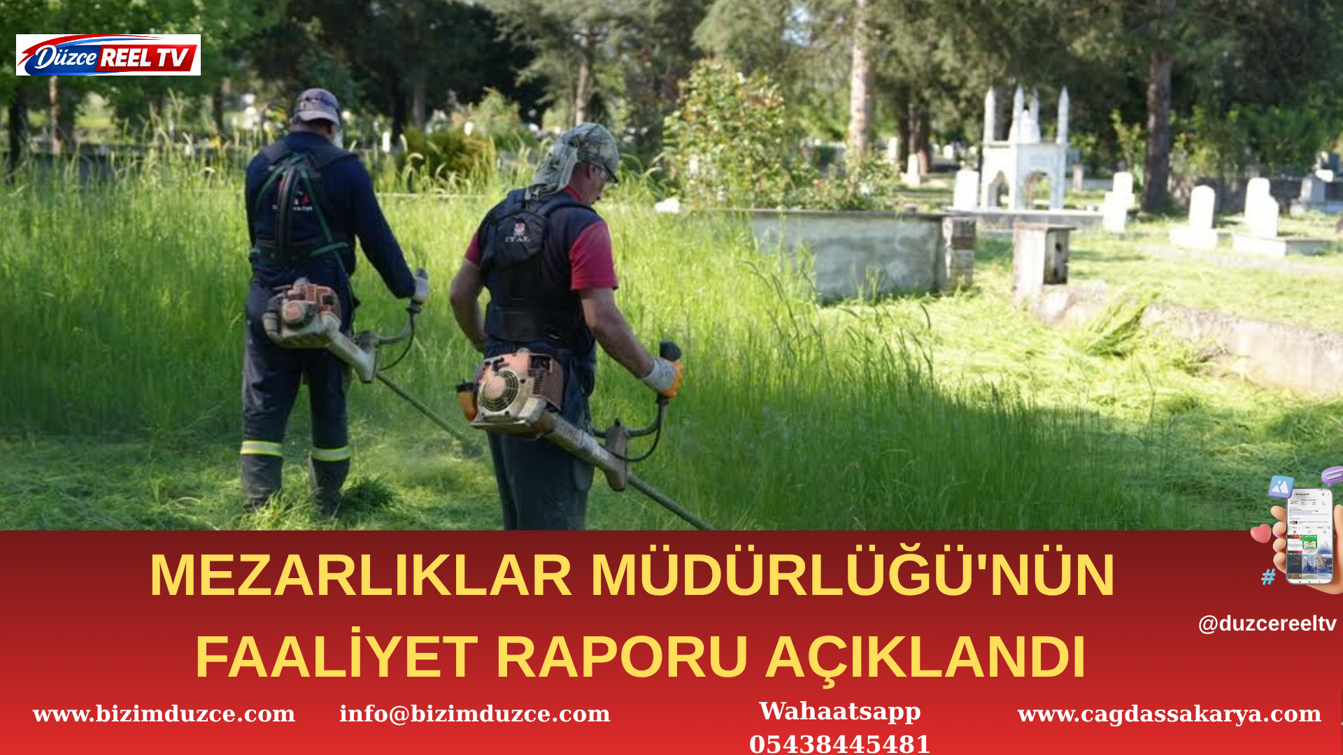 Mezarlıklar Müdürlüğü’nden 5 Aylık Hizmet Raporu