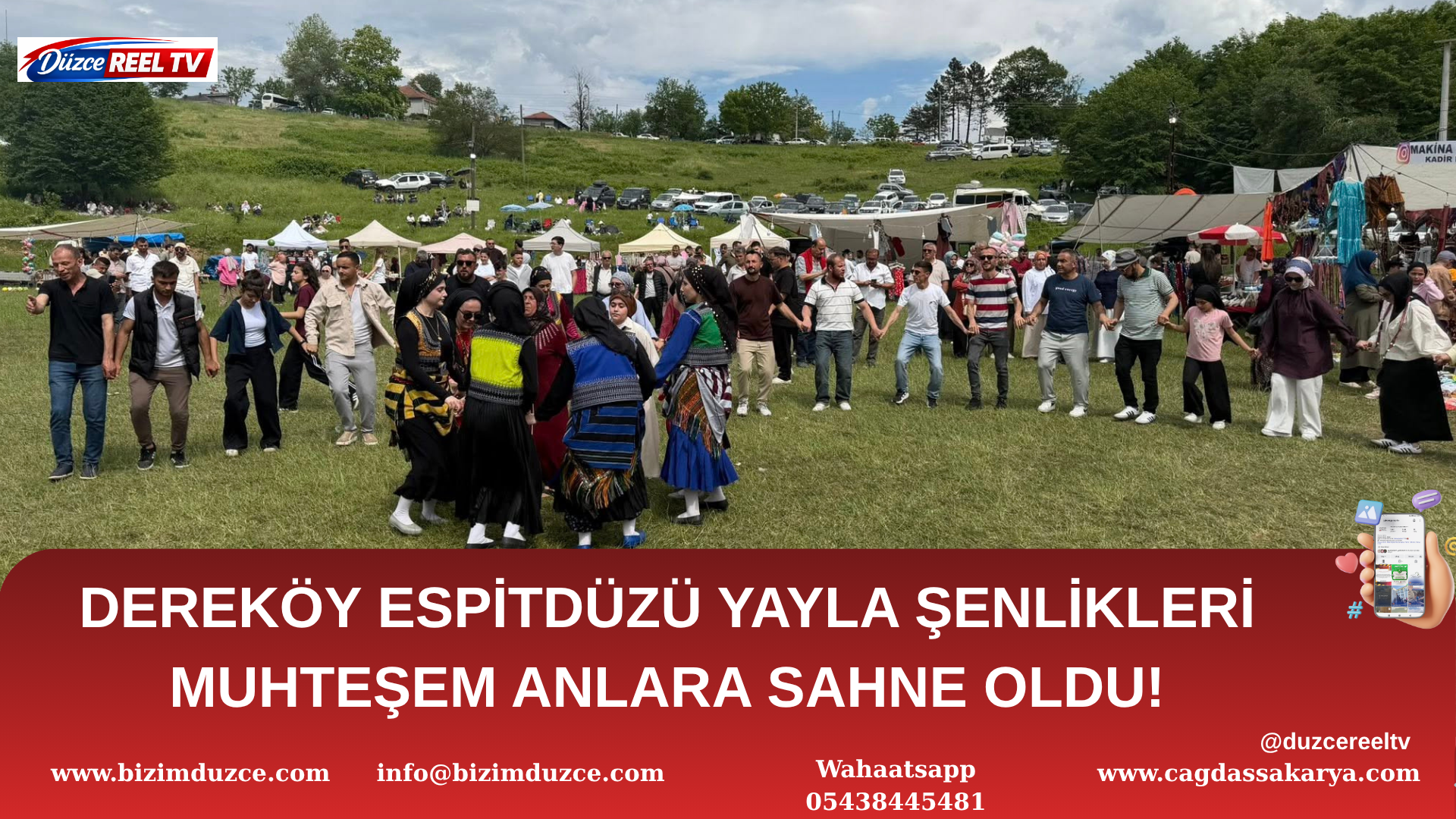 DEREKÖY ESPİTDÜZÜ YAYLA ŞENLİKLERİ MUHTEŞEM ANLARA SAHNE OLDU!