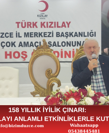 Kızılay'ın Kuruluşunun 158. YılıKutlandı!