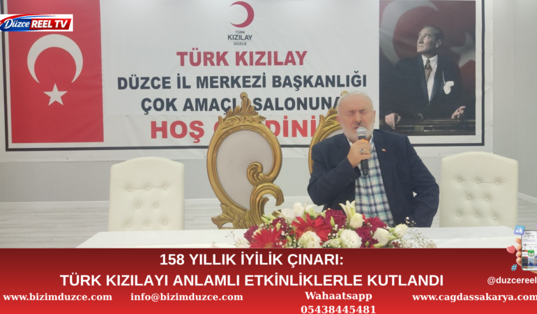 Kızılay'ın Kuruluşunun 158. YılıKutlandı!