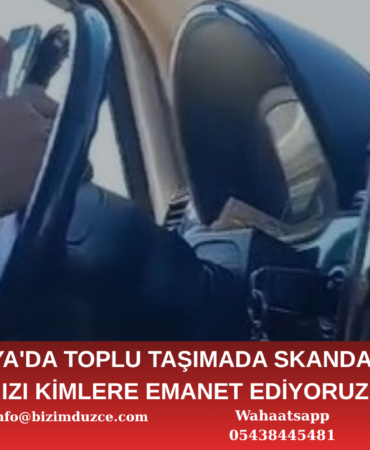 SAKARYA'DA TOPLU TAŞIMADA SKANDAL: