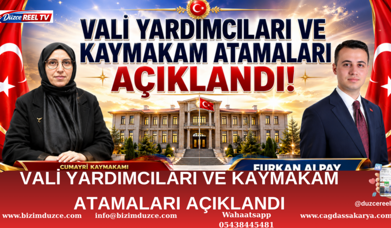 Çilimli ve Cumayeri’nde Yeni Dönem: