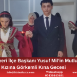 CHP Cumayeri İlçe Başkanı Yusuf Mil Kızını Evlendirdi: