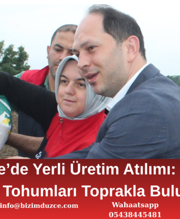 Düzce’de Yerli Mısır Tohumları Toprakla Buluştu!
