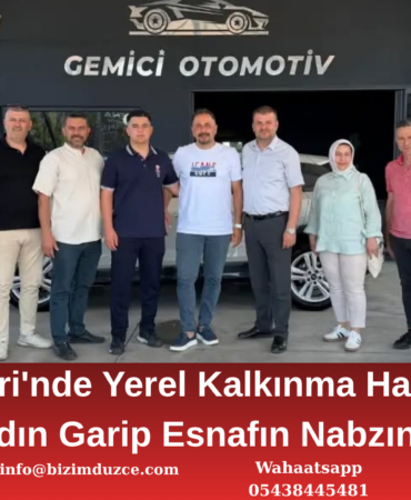 Başkan Aydın Garip Cumayeri'nde Esnafın Nabzını Tutuyor