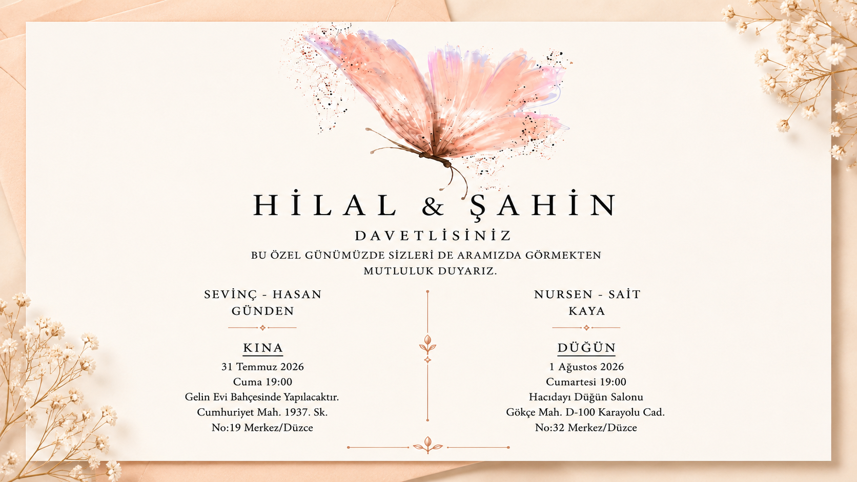 HASAN GÜNDEN’İN MUTLU GÜNÜ: KIZI HİLAL DÜNYAEVİNE GİRİYOR HASAN GÜNDEN’İN MUTLU GÜNÜ: KIZI HİLAL DÜNYAEVİNE GİRİYOR