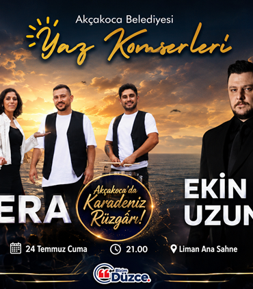 Akçakoca Belediyesi Yaz Konserleri'nde Karadeniz Rüzgârı! Akçakoca Belediyesi Yaz Konserleri'nde Karadeniz Rüzgârı!