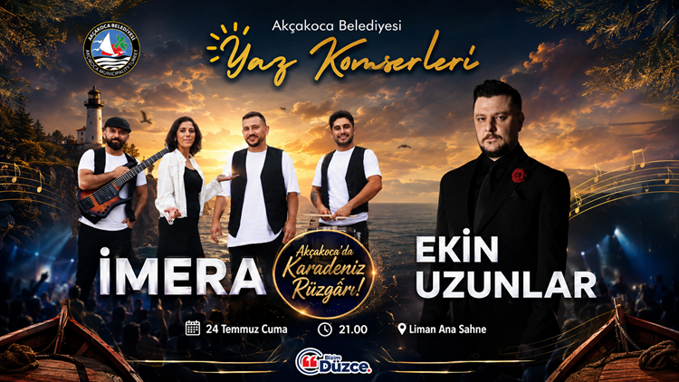 Akçakoca Belediyesi Yaz Konserleri'nde Karadeniz Rüzgârı! Akçakoca Belediyesi Yaz Konserleri'nde Karadeniz Rüzgârı!