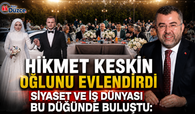Hikmet Keskin Oğlunu Evlendirdi: Protokol Bu Düğünde Buluştu Hikmet Keskin Oğlunu Evlendirdi: Protokol Bu Düğünde Buluştu