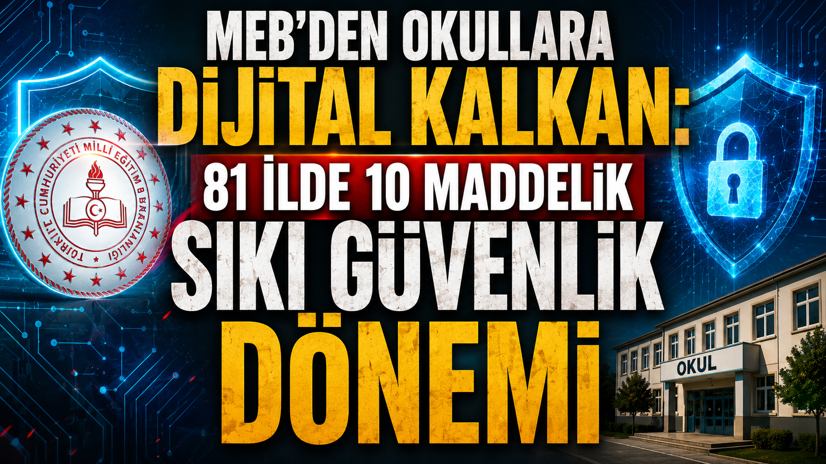 81 İLDE 10 MADDELİK SIKI GÜVENLİK DÖNEMİ