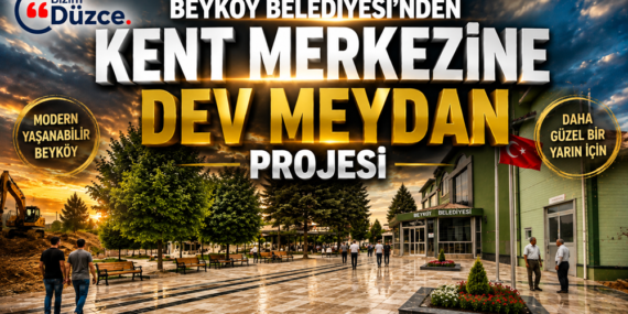 Geleceğin Beyköy Merkez Camii Çevresi Baştan Aşağı Yenileniyor Geleceğin Beyköy Merkez Camii Çevresi Baştan Aşağı Yenileniyor