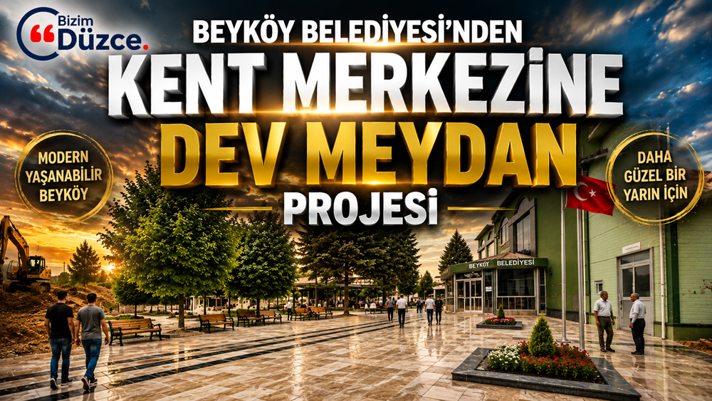 Geleceğin Beyköy Merkez Camii Çevresi Baştan Aşağı Yenileniyor Geleceğin Beyköy Merkez Camii Çevresi Baştan Aşağı Yenileniyor