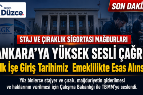 STAJ VE ÇIRAKLIK MAĞDURLARINDAN ANKARA'YA YÜKSEK SESLİ ÇAĞRI: STAJ VE ÇIRAKLIK MAĞDURLARINDAN ANKARA'YA YÜKSEK SESLİ ÇAĞRI: