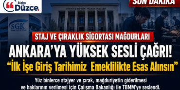 STAJ VE ÇIRAKLIK MAĞDURLARINDAN ANKARA'YA YÜKSEK SESLİ ÇAĞRI: STAJ VE ÇIRAKLIK MAĞDURLARINDAN ANKARA'YA YÜKSEK SESLİ ÇAĞRI: