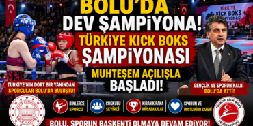 Türkiye Kick Boks Şampiyonası'nın Açılış Programı