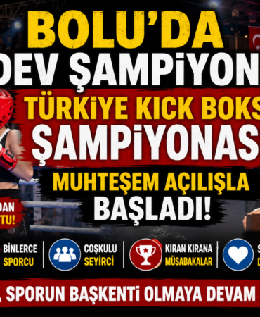 Türkiye Kick Boks Şampiyonası'nın Açılış Programı