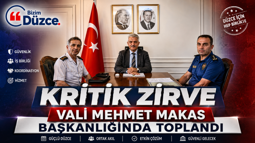 Kritik Zirve Vali Mehmet Makas Başkanlığında Toplandı