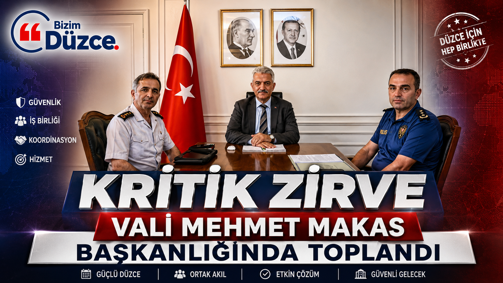 Kritik Zirve Vali Mehmet Makas Başkanlığında Toplandı