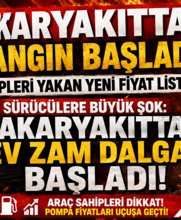 Akaryakıt Fiyatlarında Rekor Artış