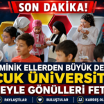 Minik Ellerden Büyük Ders: