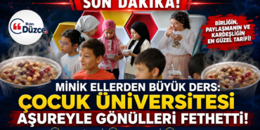 Minik Ellerden Büyük Ders: