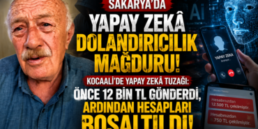 Sakarya'da Yapay Zeka'lı Dolandırıcılık ! Sakarya'da Yapay Zeka'lı Dolandırıcılık !