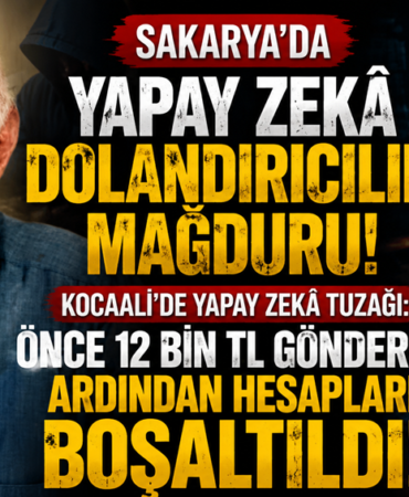 Sakarya'da Yapay Zeka'lı Dolandırıcılık ! Sakarya'da Yapay Zeka'lı Dolandırıcılık !