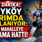 Beyköy Belediyesi'nden Her Mahalleye Sulama Hattı!