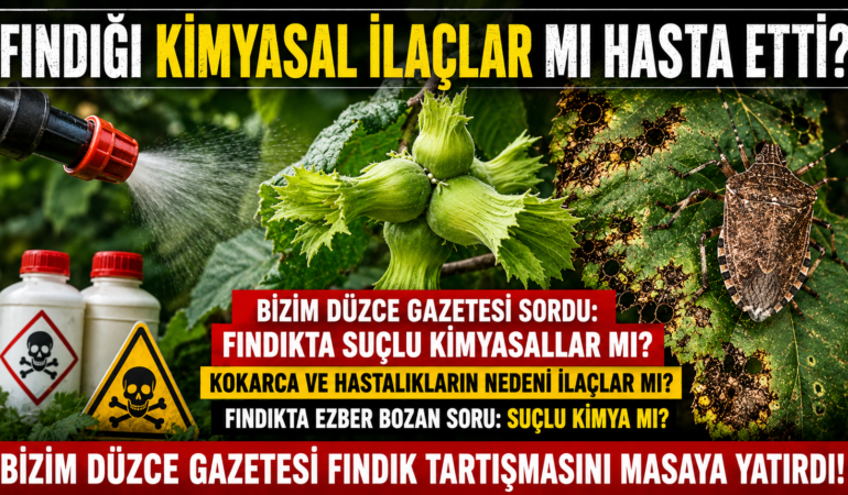Fındığı Kimyasal İlaçlar mı Hasta Ediyor?