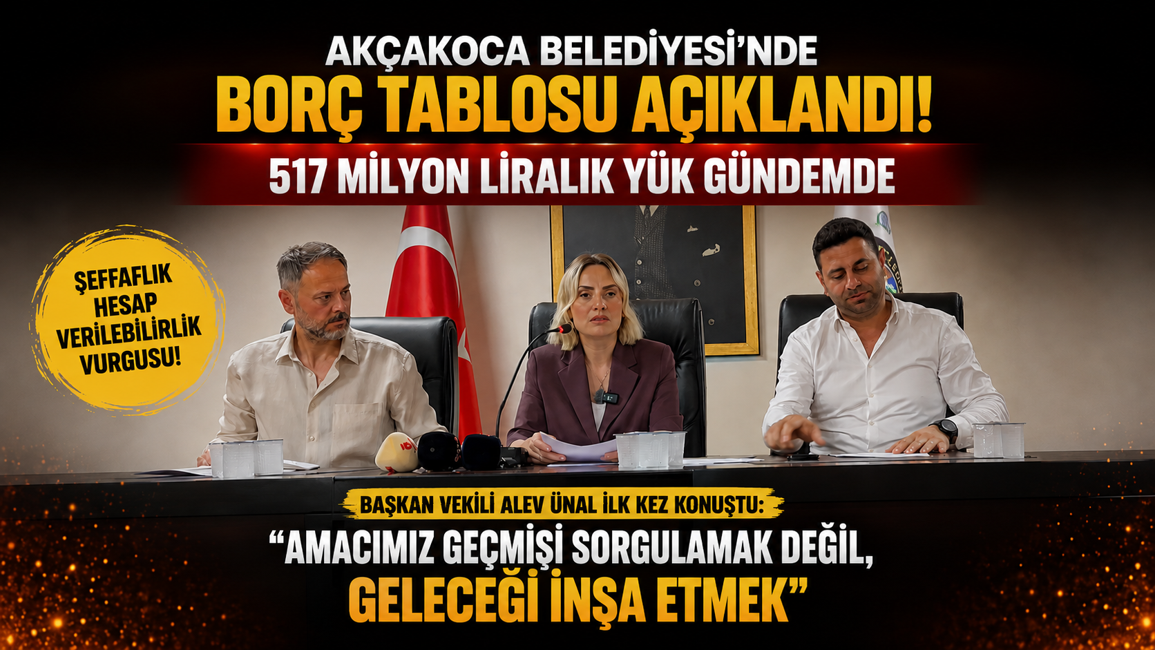 Başkan Vekili Alev Ünal İlk Kez Konuştu: