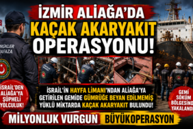 Hayfa'dan Gelen Söküm Gemisinde Tonlarca Kaçak Akaryakıt Ele Geçirildi