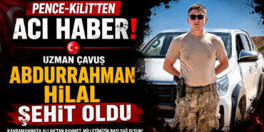 Pençe-Kilit'ten Acı Haber: Uzman Çavuş Abdurrahman Hilal Şehit Oldu Pençe-Kilit'ten Acı Haber: Uzman Çavuş Abdurrahman Hilal Şehit Oldu