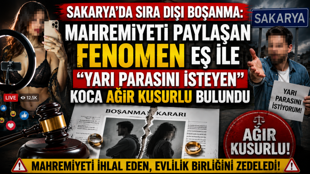 Sakarya'da Sıra Dışı Boşanma: