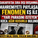 Sakarya'da Sıra Dışı Boşanma: